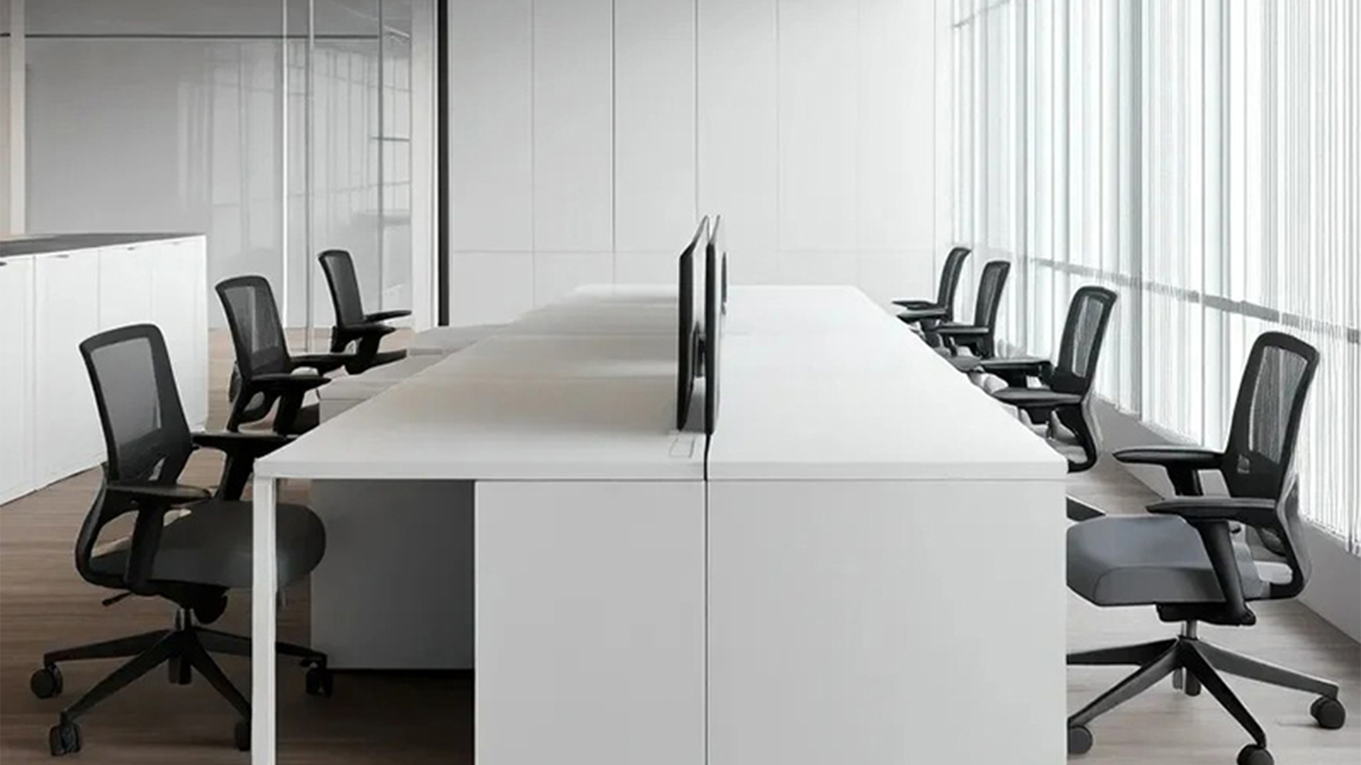 1000平现代极简办公室，梦寐以求的办公场所